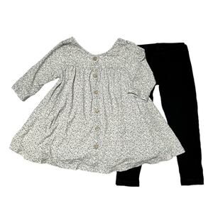 Omi Jo Childhood Floral Top And Leggings Size 3